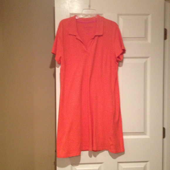 Reserved!!! Orange polo dress