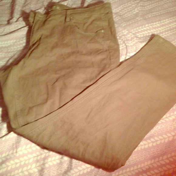 Chocolate brown skinny jeans