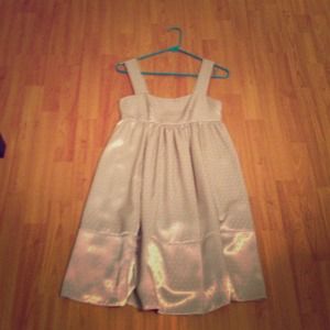 Elegant Silver Express Doll Like Dress