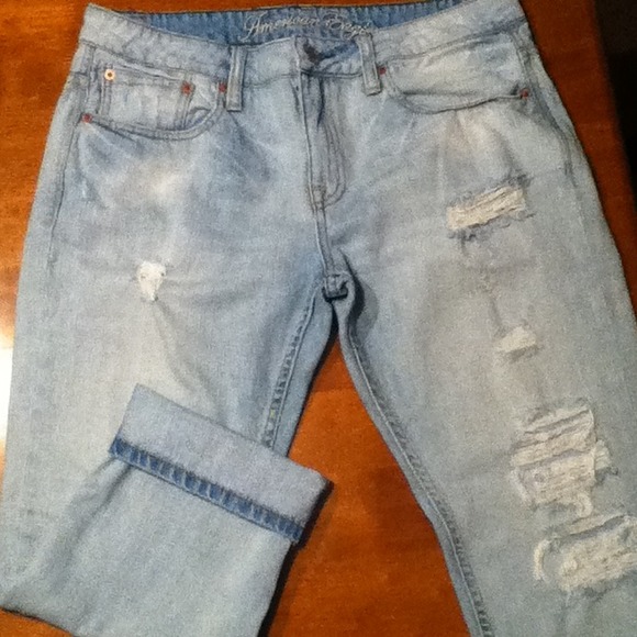 American Eagle Jean Capris