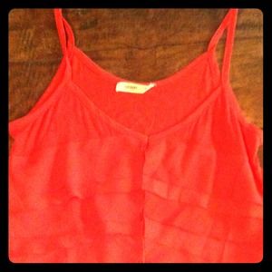 🌴🐚Coral colored Tank👓