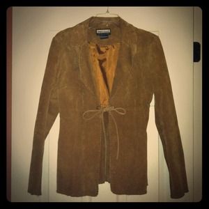 Suede jacket...great for Coachella!!!
