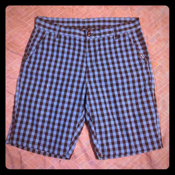 Men's Zoo York Checkered Shorts - Picture 1 of 2