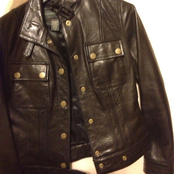 Banana Republic leather jacket