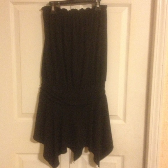 Cute black crop top