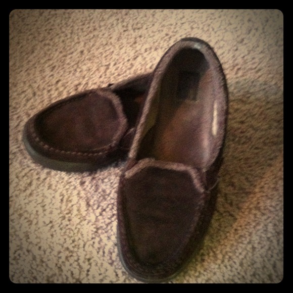 Brown Roxy Slip-ons!