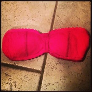 Pink Hollister bandeau top !!
