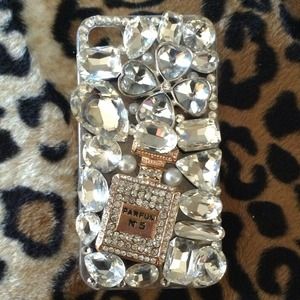 REDUCED _ Chunky, Bedazzled iPhone 4 hard case!