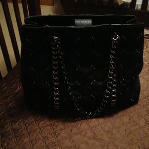 Bebe chain link purse
