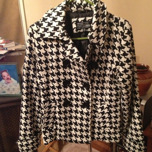 Black and white pattern jacket NWOT - Picture 1 of 3