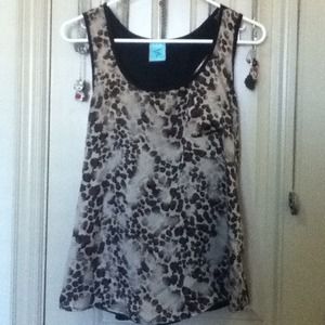leopard tank top