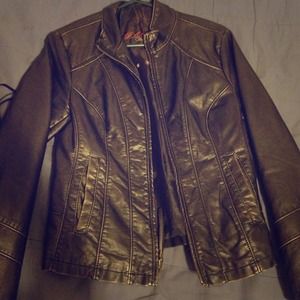Vintage pleather jacket