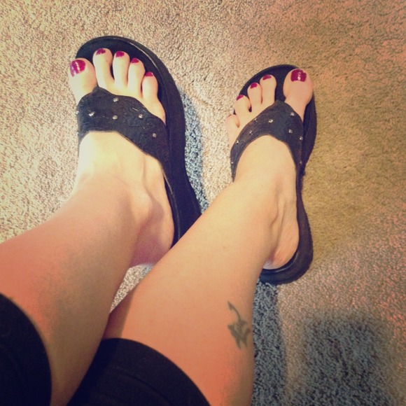 Platform Flip Flops