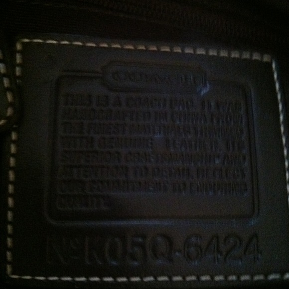 Authentic Coach Canvas and Pink Suede - Picture 4 of 4