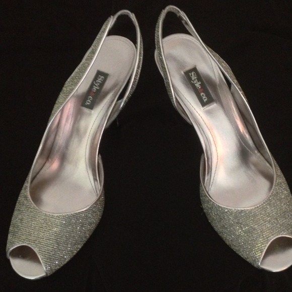 Silver heels