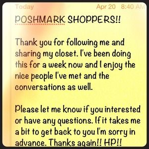 Lots of stuff from my closet!