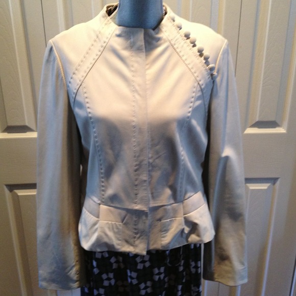 BCBGMAXAZRIA Leather Jacket