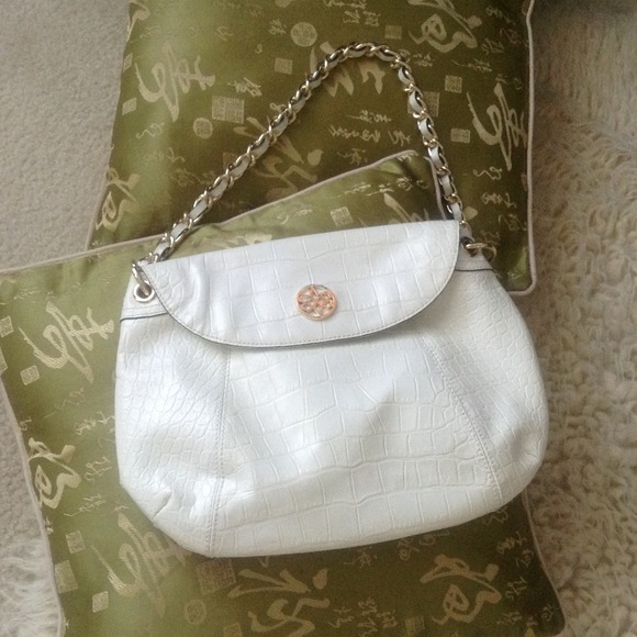 Antonio Melanie white handbag