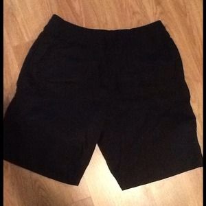 Black plus size shorts NWOT and green shorts