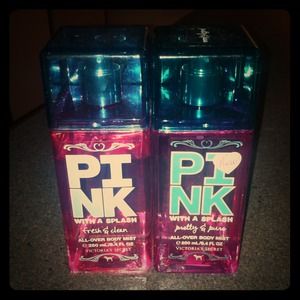 Fresh & Clean; Pretty & Pure body sprays