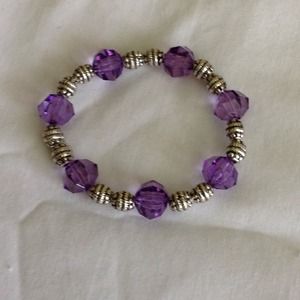 Purple Stone Bracelet