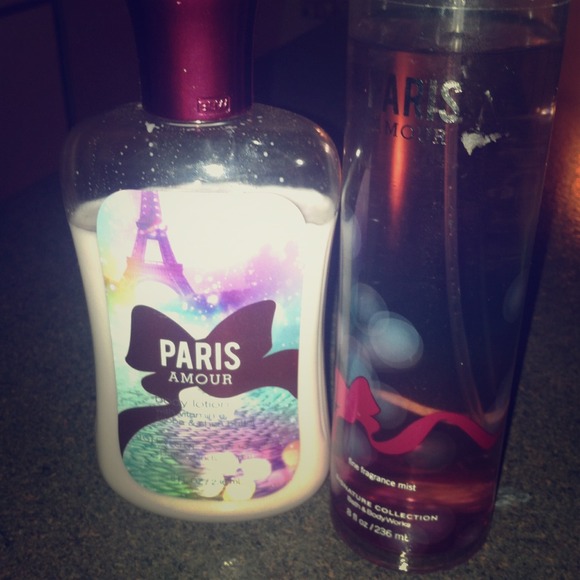 Paris Amour lotion & body spray