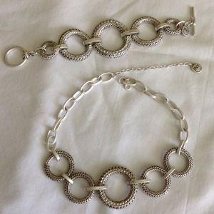 JNY Necklace and Bracelet