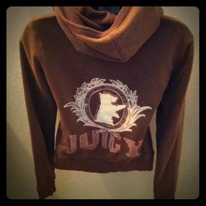 💢SOLD💢Juicy Couture zip up hoodie