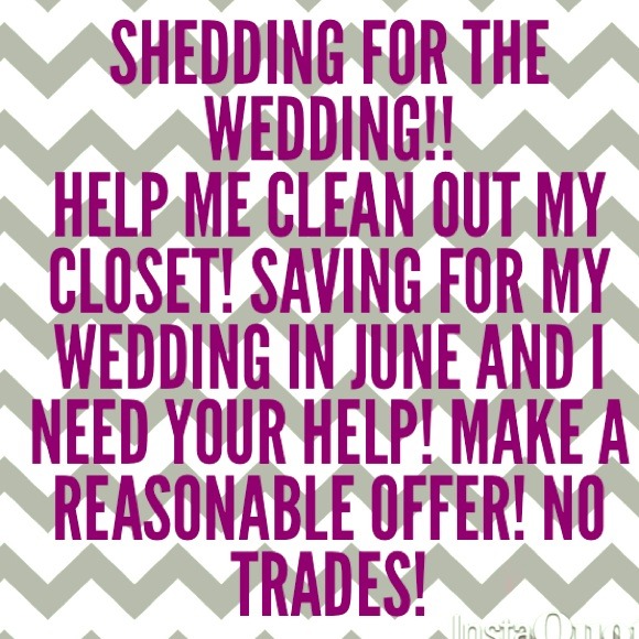 Help me clean out my closet!!