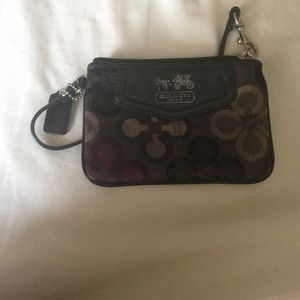 Coach wristlet