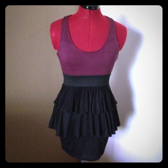 Poetry Tank Ruffle Dress