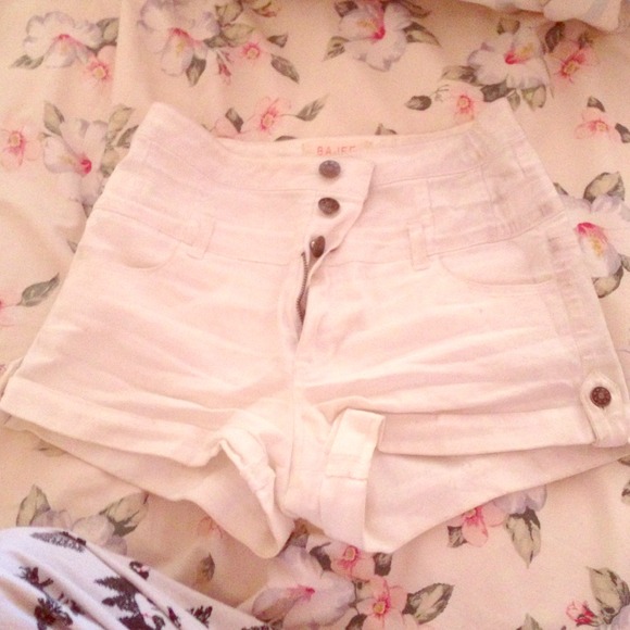 High waisted shorts