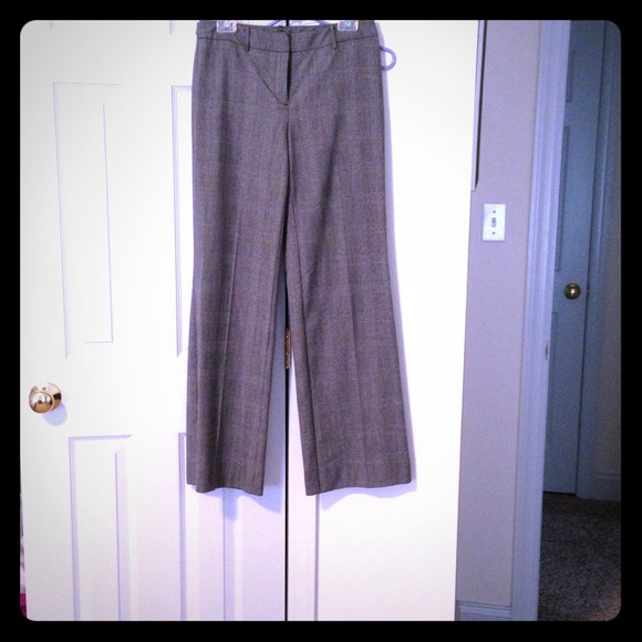 Black, white, gray pants