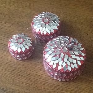 **Reduced Price**_ Mirrored jewelry box - 3 in 1