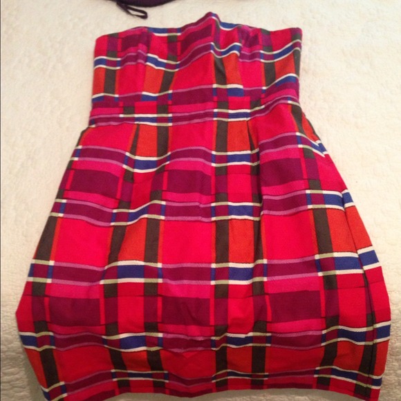 Banana republic factory store strapless dress