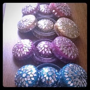 Four Mirrored Jewelry Boxes **Reduced Price**