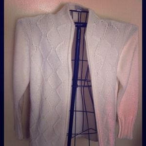 Knit Zip-Up Sweater