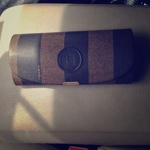 Authentic Fendi hard eyeglass/sunglass case