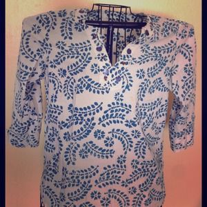 3/4 Sleeve linen top