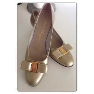 Sold!Authentic Ferragamo vintage shoes