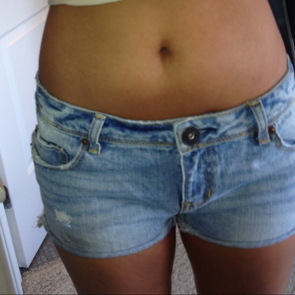 Aéropostale Denim Distressed Shorts Size 9-10