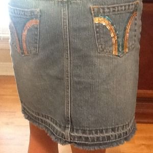 Girls Denim Skirt
