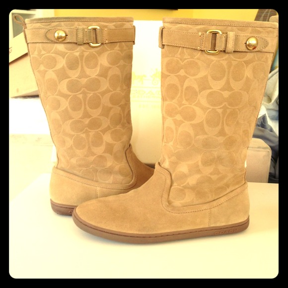 Coach Suede Boots