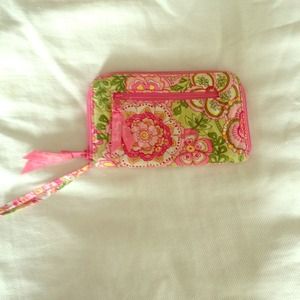 Vera Bradley large wallet / Wristlet.