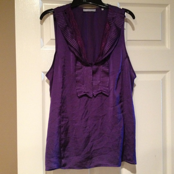 Dress career top for under blazer