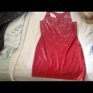 Latex dress