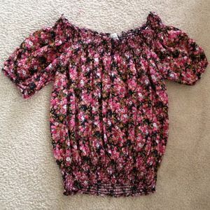 Floral Stretch Blouse