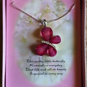 Butterfly necklace