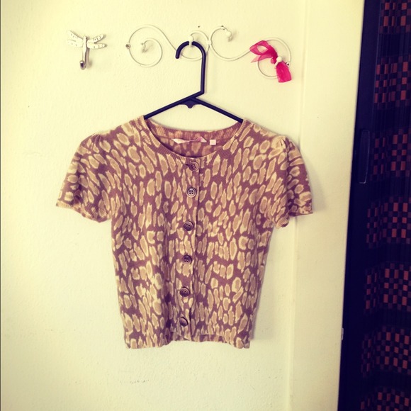 Animal Print Sweater Tunic