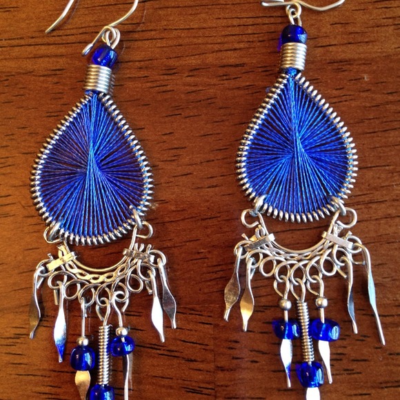 SOLD Beautiful earrings bought inEcuador